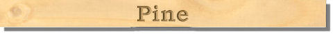 Indoor Pine Sign